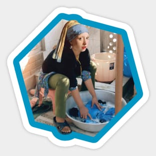 Washerwoman Sticker